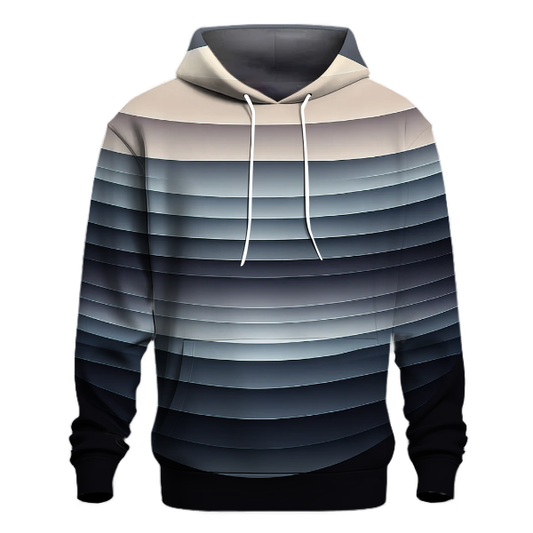 Steel Gray Gradient Hoodie