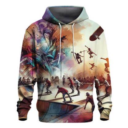 Skating Thrills Hoodie