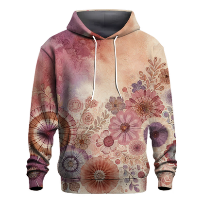 Floral Sunset Dreams Hoodie