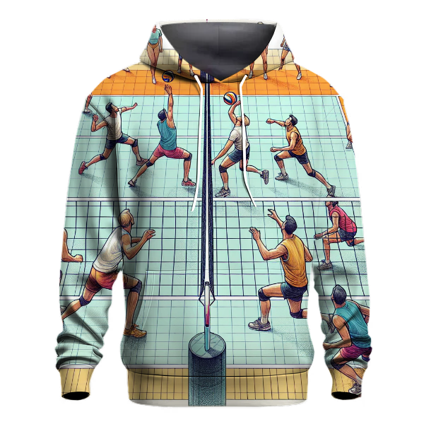 Volleyball - Spike Attack Hoodie