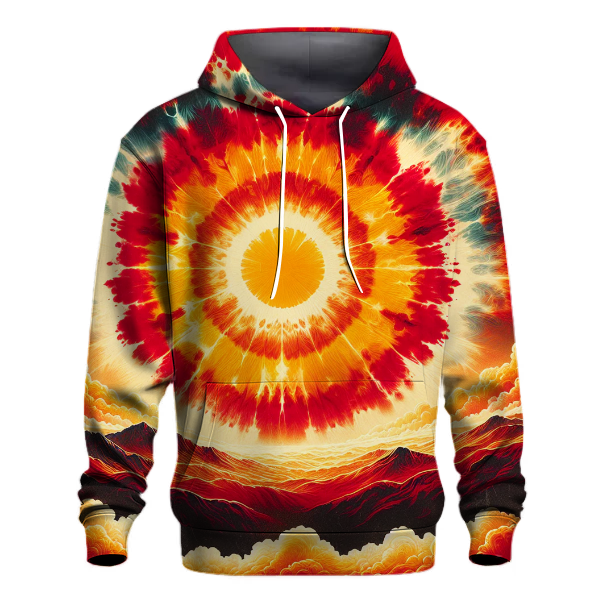 Fiery Desert Sunset Hoodie