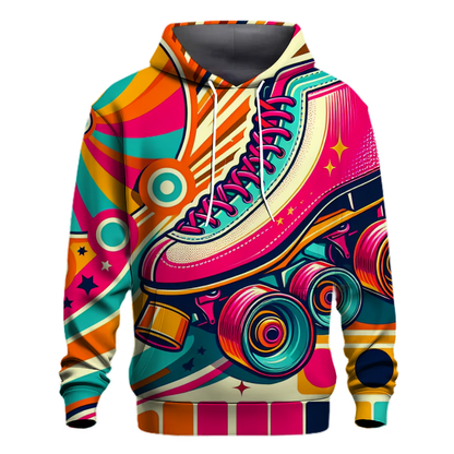 Retro Roller Skate Hoodie