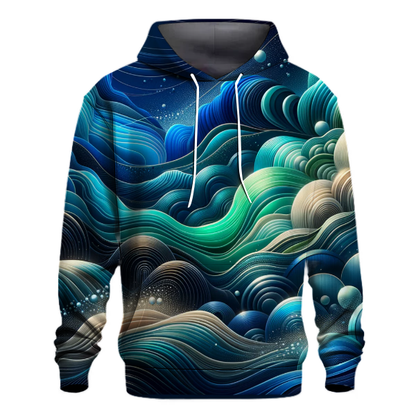 Mystical Ocean Depths Gradient Hoodie