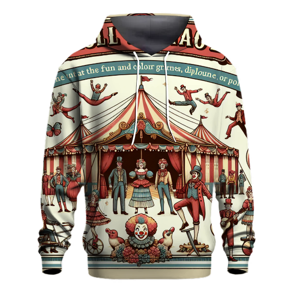 Vintage Circus Carnival Hoodie