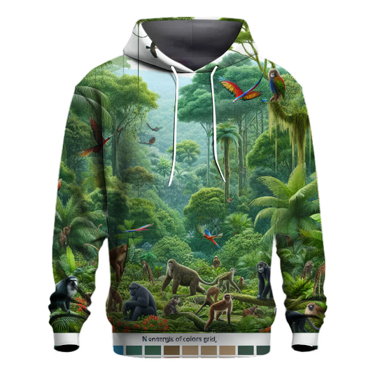 Mystical Rainforest Hoodie Printed Hoodies