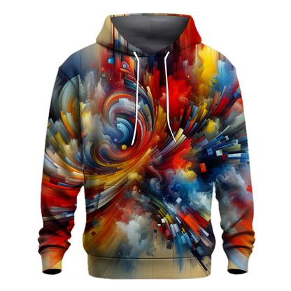 Abstract Art Explosion Hoodie