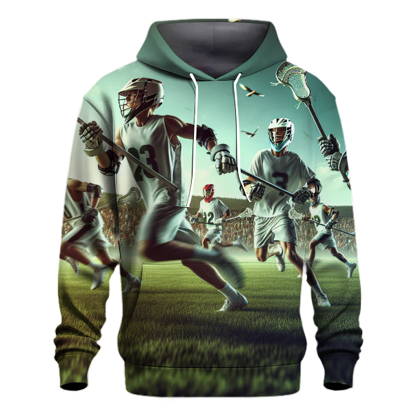 Lacrosse Line Hoodie Designer Hoodies