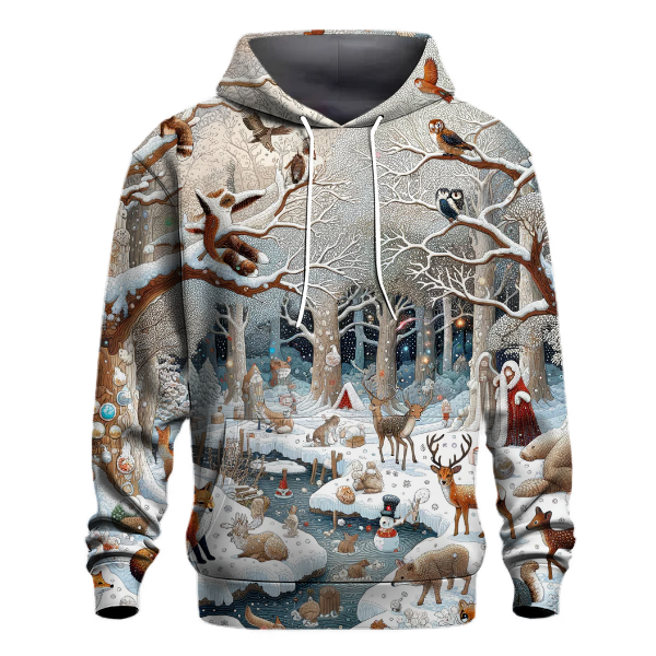 Winter Woodland Whimsy Hoodie