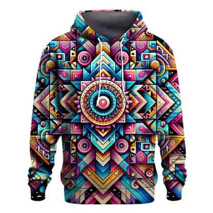 Retro Kaleidoscope Hoodie