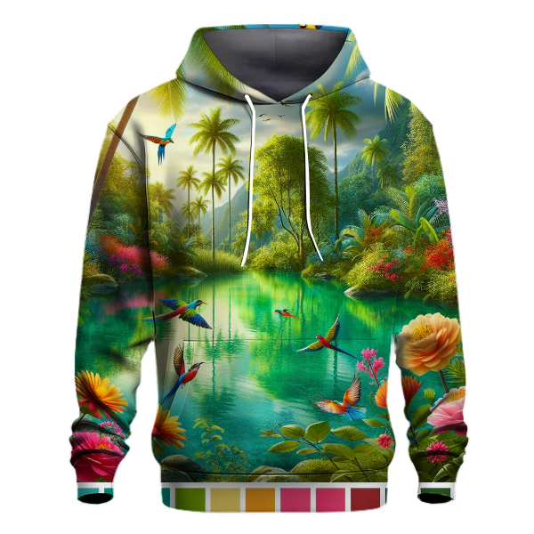 Tropical Oasis Reverie Hoodie