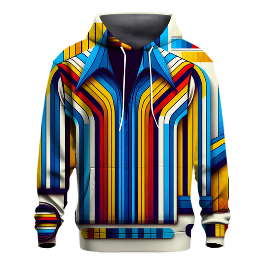 Retro Funk Stripes Hoodie