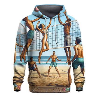 Volleyball - Coastal Play Hoodie