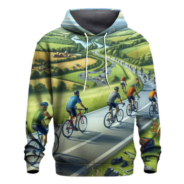 Adventure Cyclist Hoodie Custom Hoodies