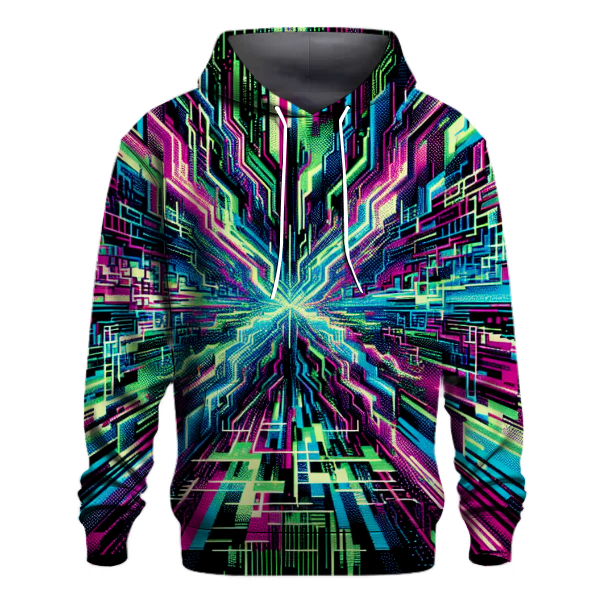 Glitch Retro Hoodie