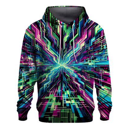 Glitch Retro Hoodie