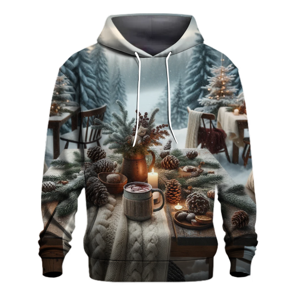 Nordic Winter Retreat Hoodie