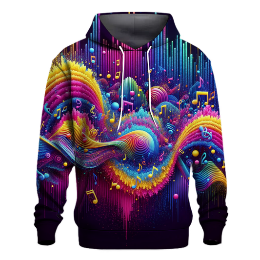 Vibrant Music Festival Hoodie