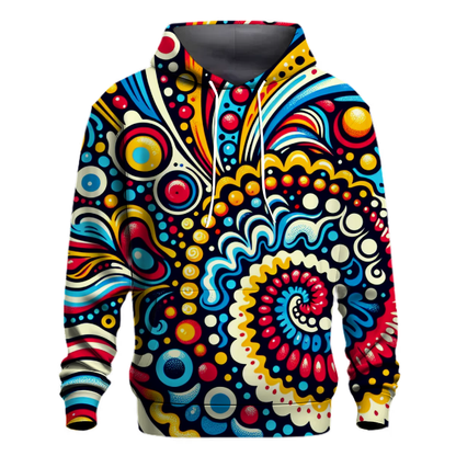 Rainbow Ripple Effect Hoodie