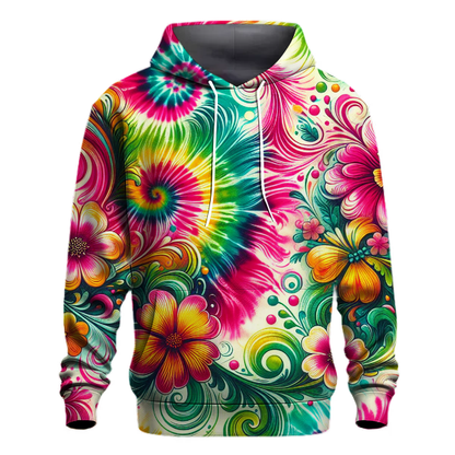 Electric Garden Bloom Hoodie