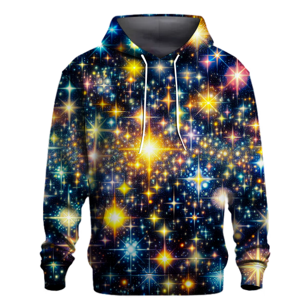 Disco Fever Stars Hoodie