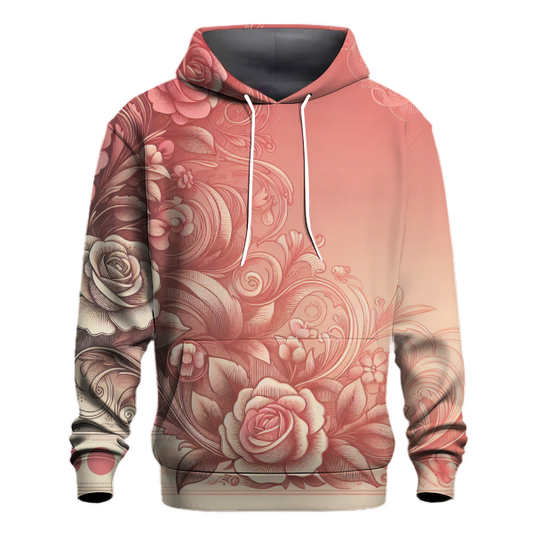 Vintage Rose Garden Hoodie