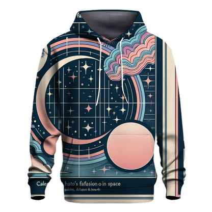 Lunar Landscape Design Hoodie Pullover Hoodies