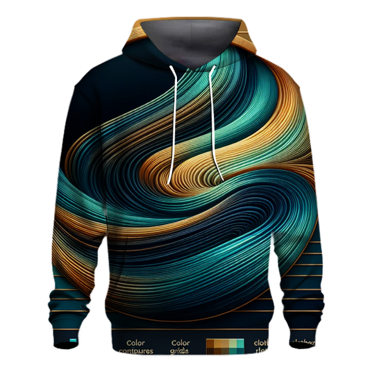 Autumn River Flow Hoodie