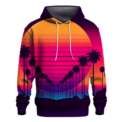 Vibrant Miami Sunset Hoodie