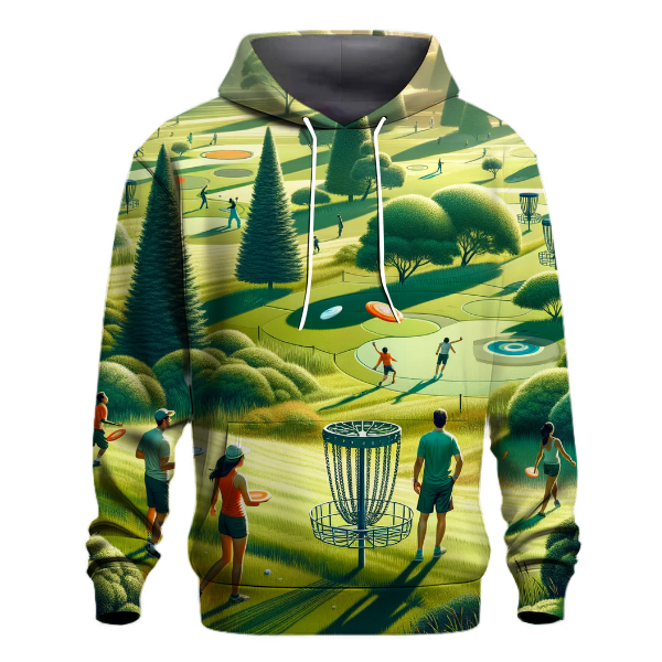 Frisbee Golf - USA Hoodie