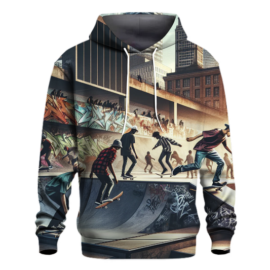 Skateboarding Graffiti Hoodie Hoodie Designs