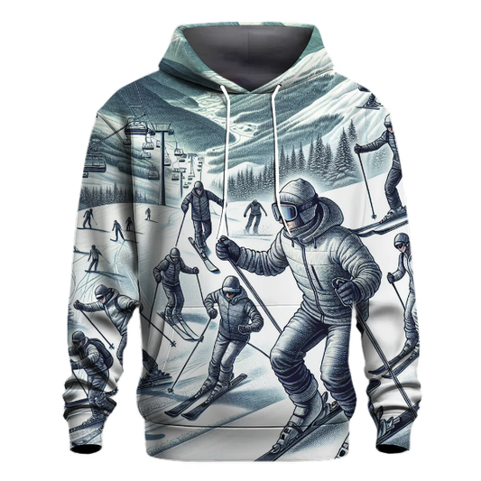 Skiing - Alpine Racer Hoodie