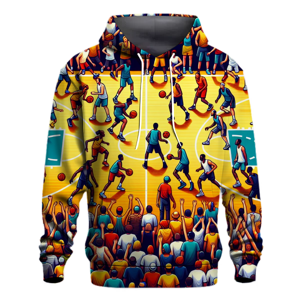 Basketball Fan Spirit Hoodie