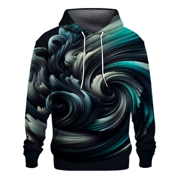 Stormy Nightscape Design Hoodie