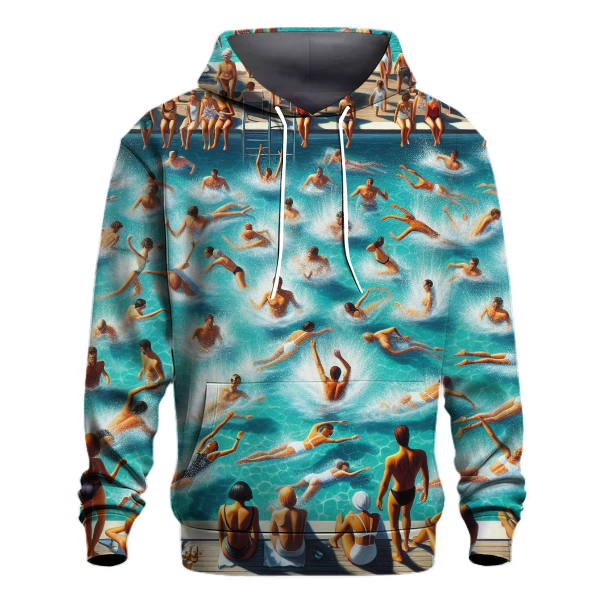 Swimming Pool Splash Hoodie