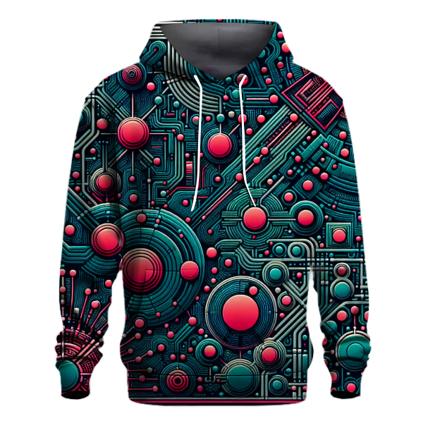 Vintage Circuit Rhythm Hoodie