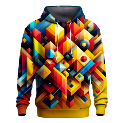 Funky Geometric Explosion Hoodie