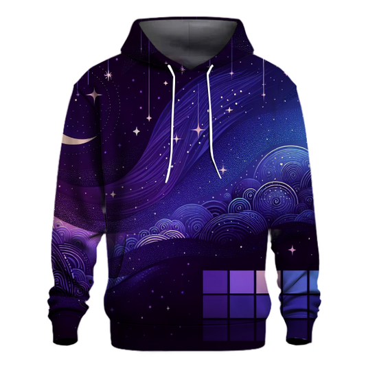 Galaxy Night Hoodie Lightweight Hoodies