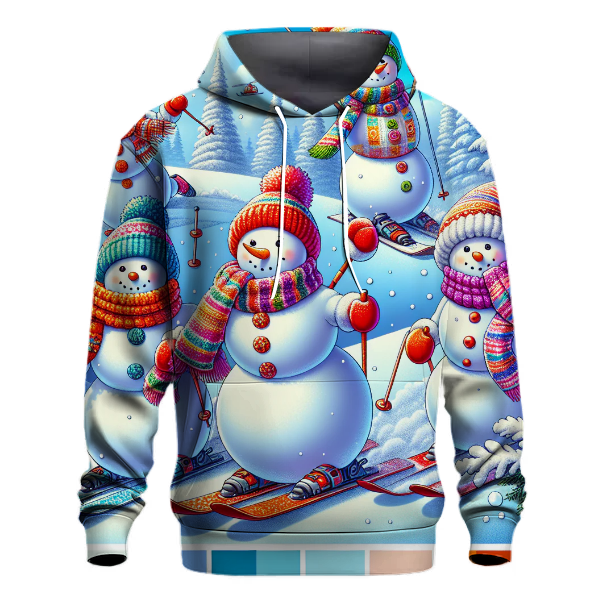 Winter Wonderland Ski Adventure Hoodie