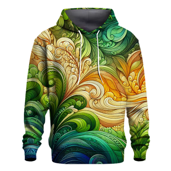 Prismatic Garden Symphony Hoodie