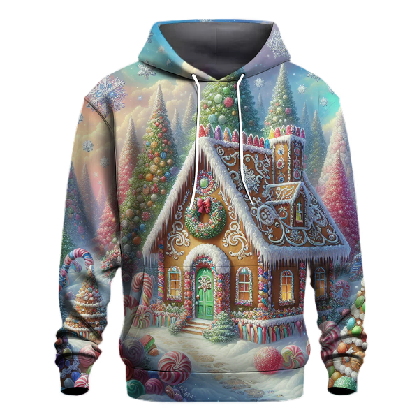 Whimsical Gingerbread Wonderland Hoodie