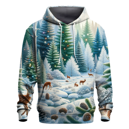 Nordic Woodland Christmas Hoodie