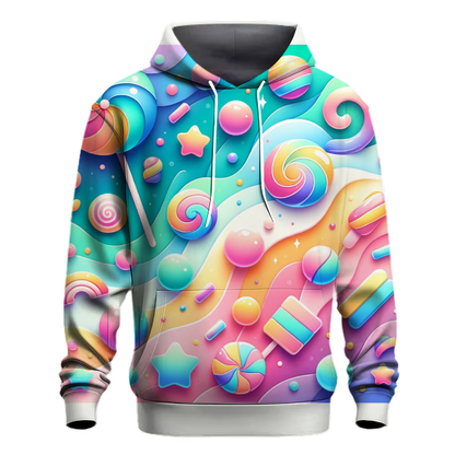 Whimsical Candy Gradient Hoodie