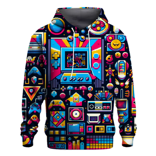 Vintage Gaming Quest Hoodie Designer Hoodies