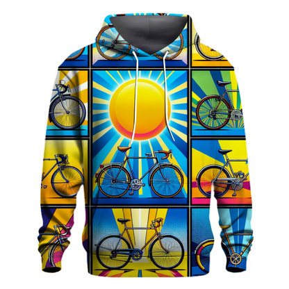 Classic Retro Bicycles Hoodie Custom Hoodies