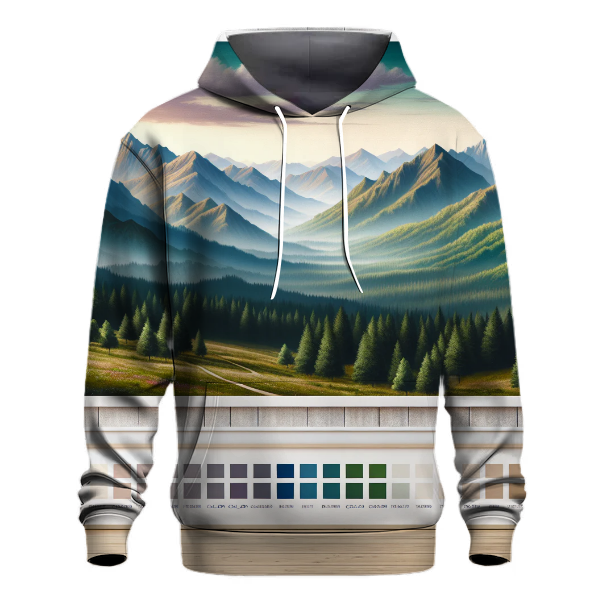 Rustic Mountain Escape Hoodie