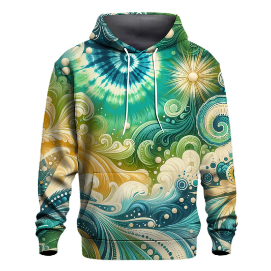 Tropical Lagoon Escape Hoodie