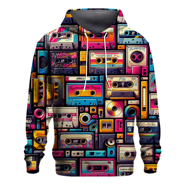 Cassette Tape Tribute Hoodie Hoodie Trends