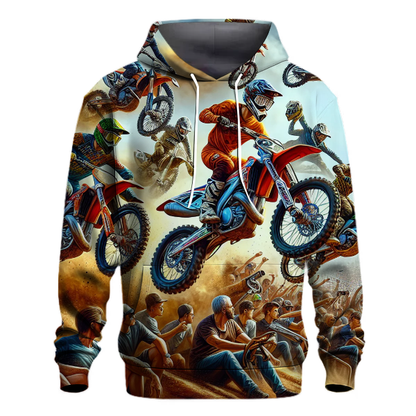 Motocross Excitement Hoodie Hoodie Designs