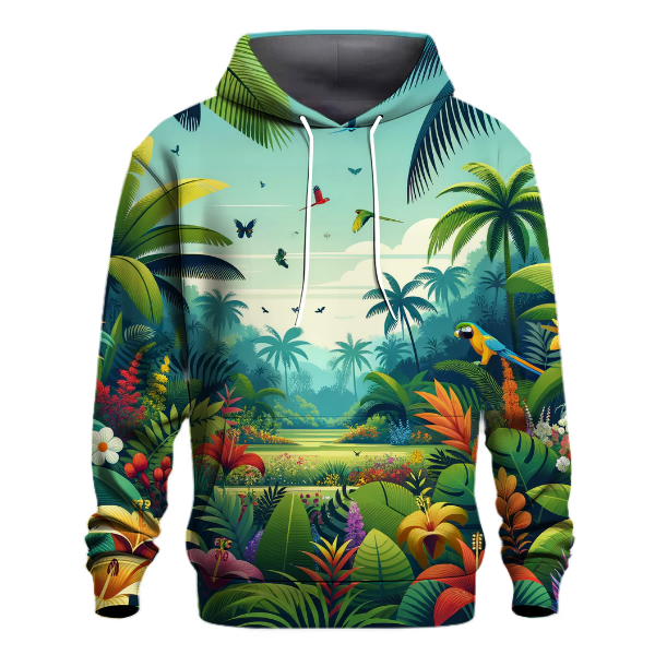 Lush Tropical Paradise Hoodie