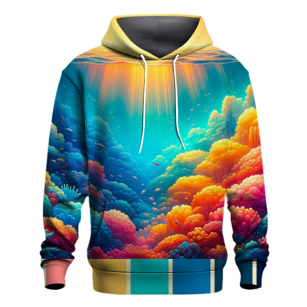 Coral Reef Gradient Hoodie